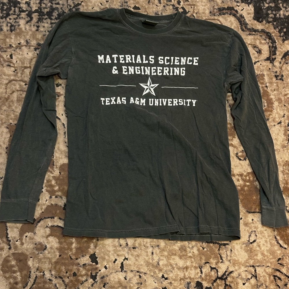 Comfort Colors Men's Dark Gray Long Sleeve Shirt